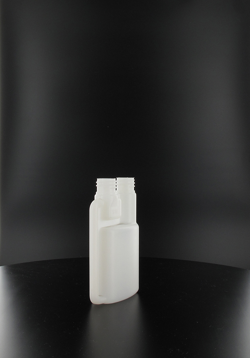 CXWFLM 2 stuks plastic flessen met brede hals, 250 ml